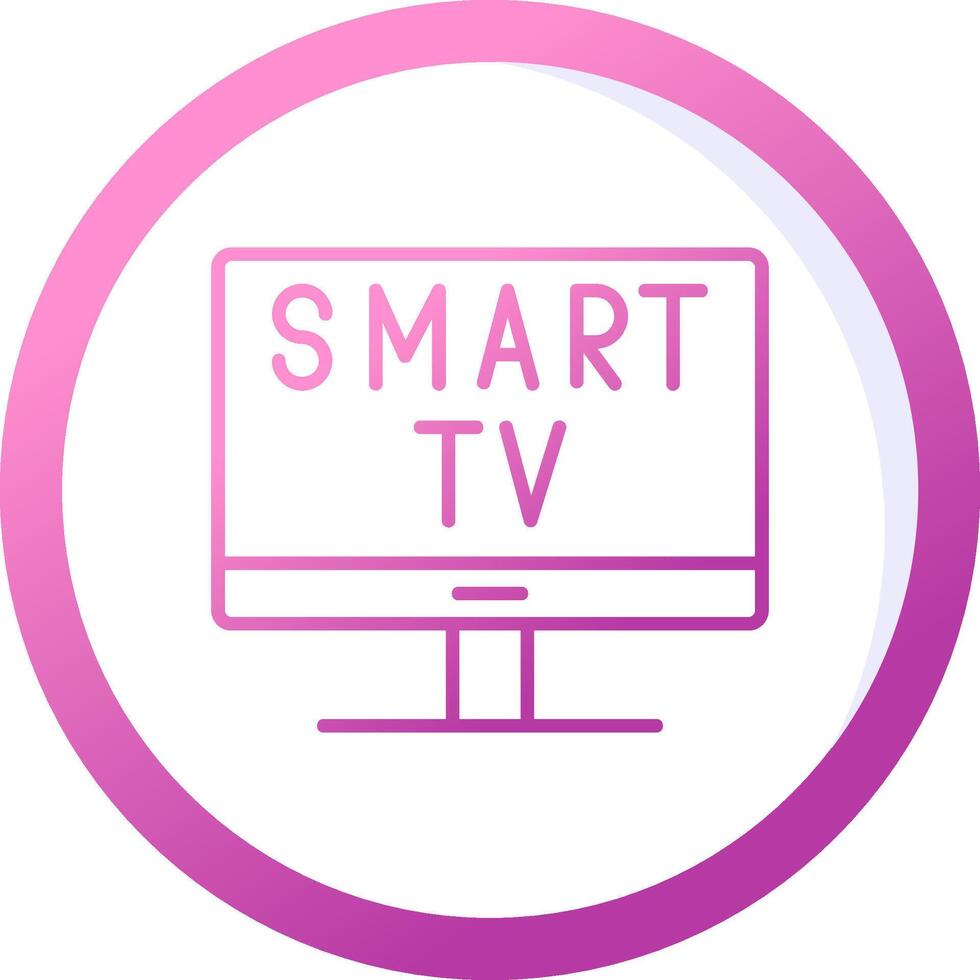 Smart Tv Vector Icon