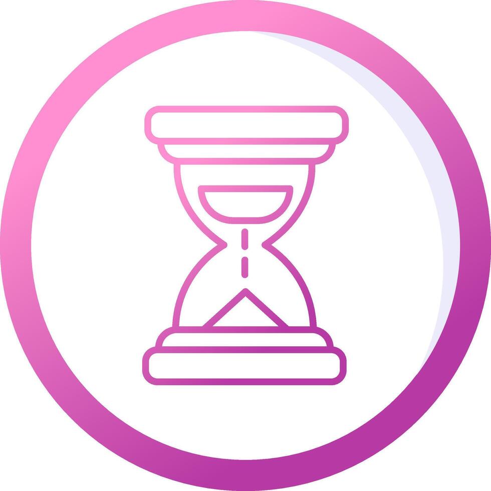 icono de vector de reloj de arena