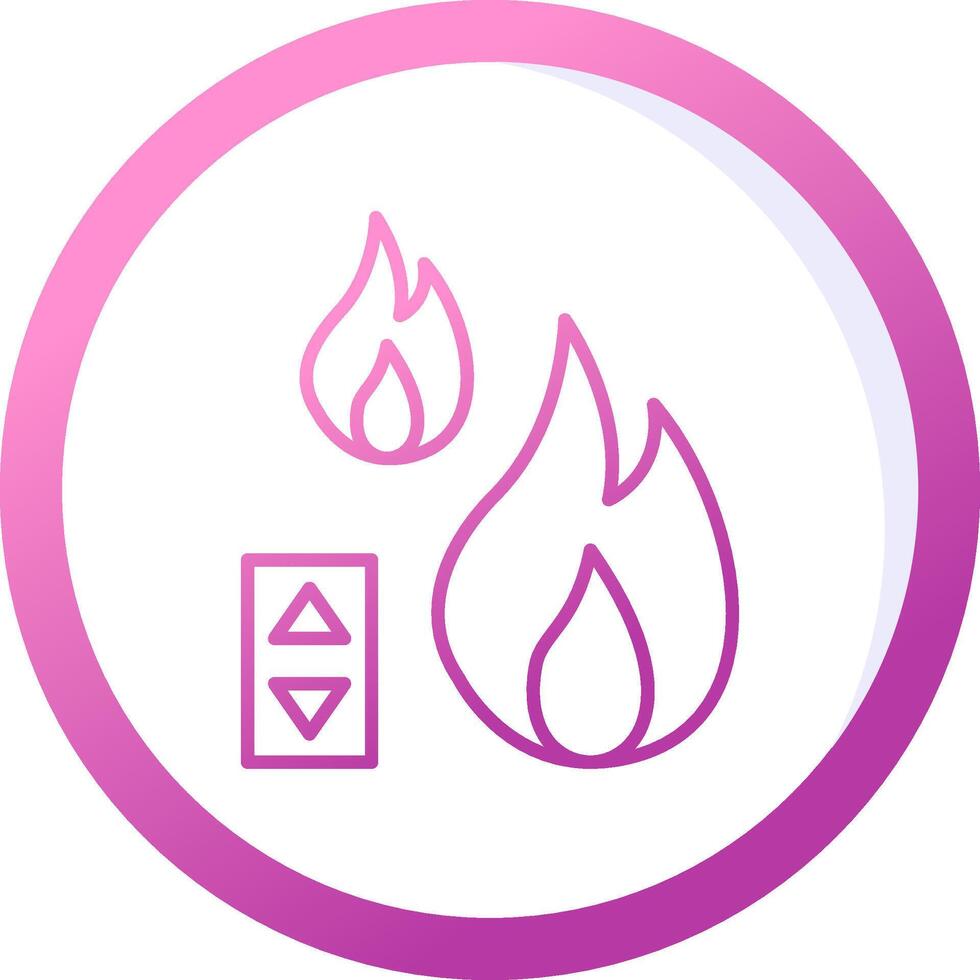 Temperature Control Vector Icon