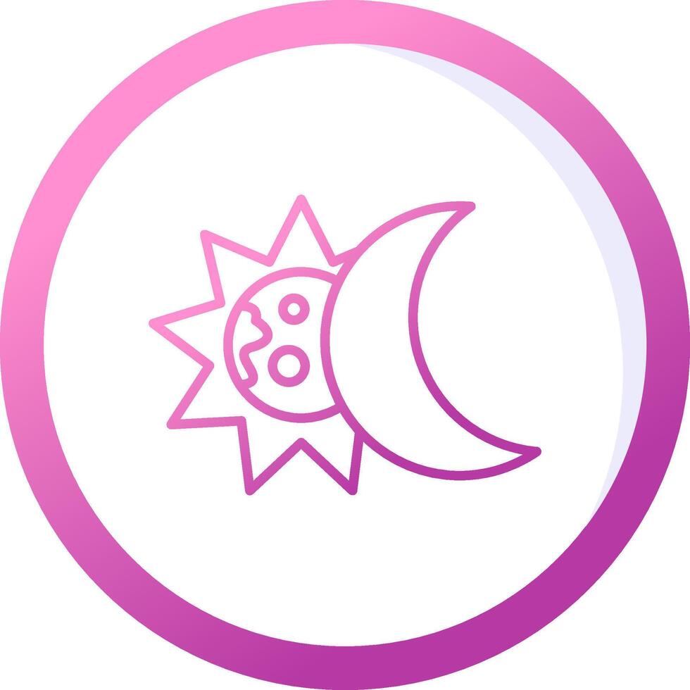 Eclipse Vector Icon