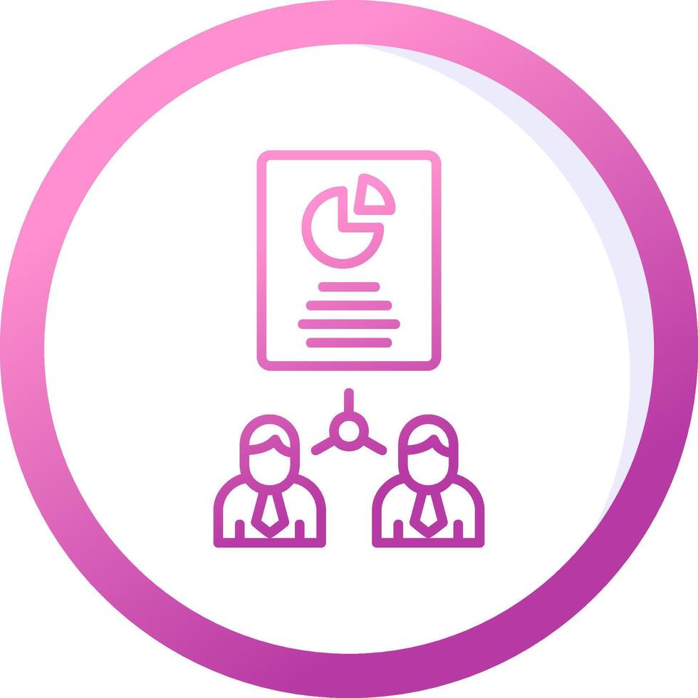 Work Distribution Vector Icon