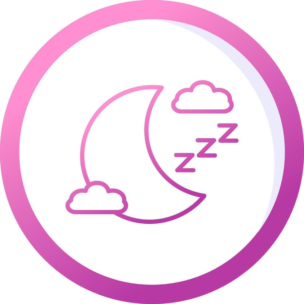 Moon Vector Icon