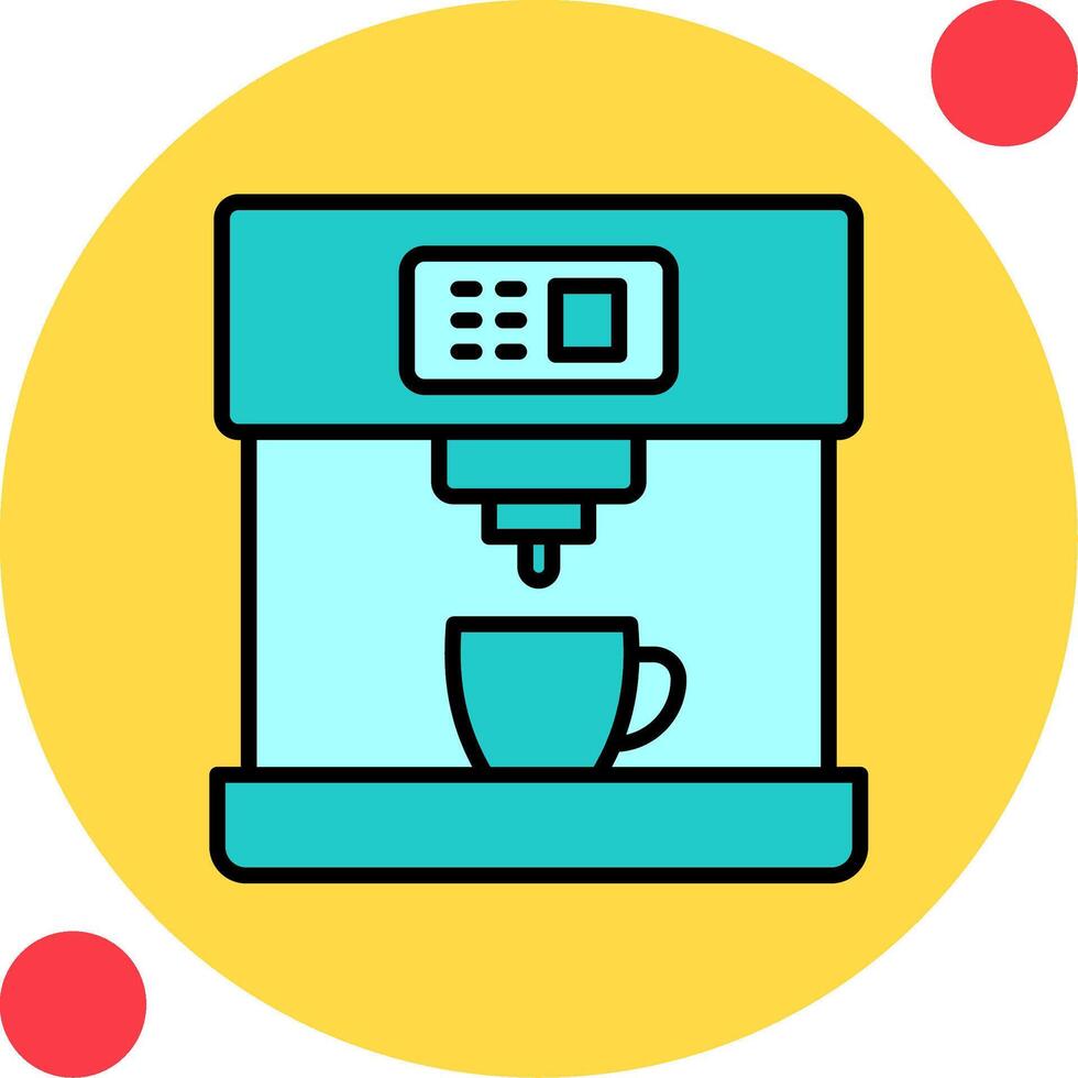 Coffee Machine Vector Icon