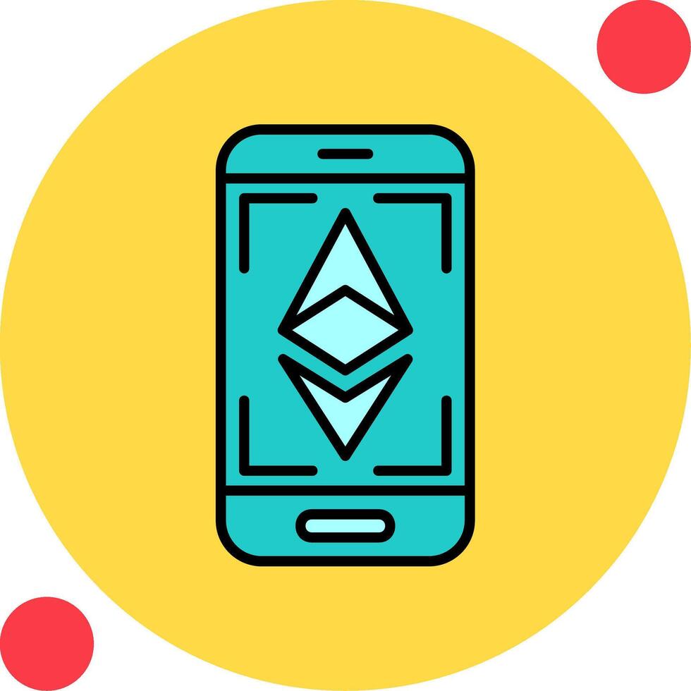 Ethereum Scan Vector Icon