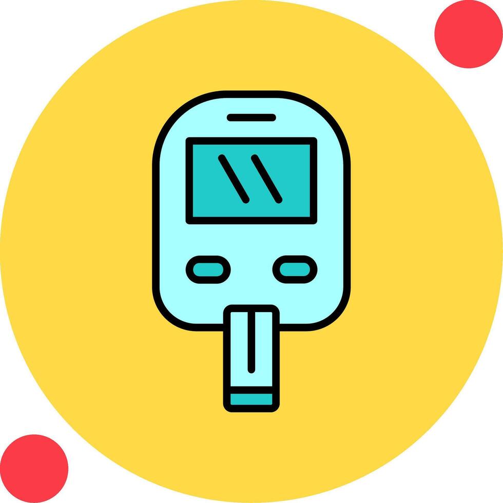 Glucometer Vector Icon