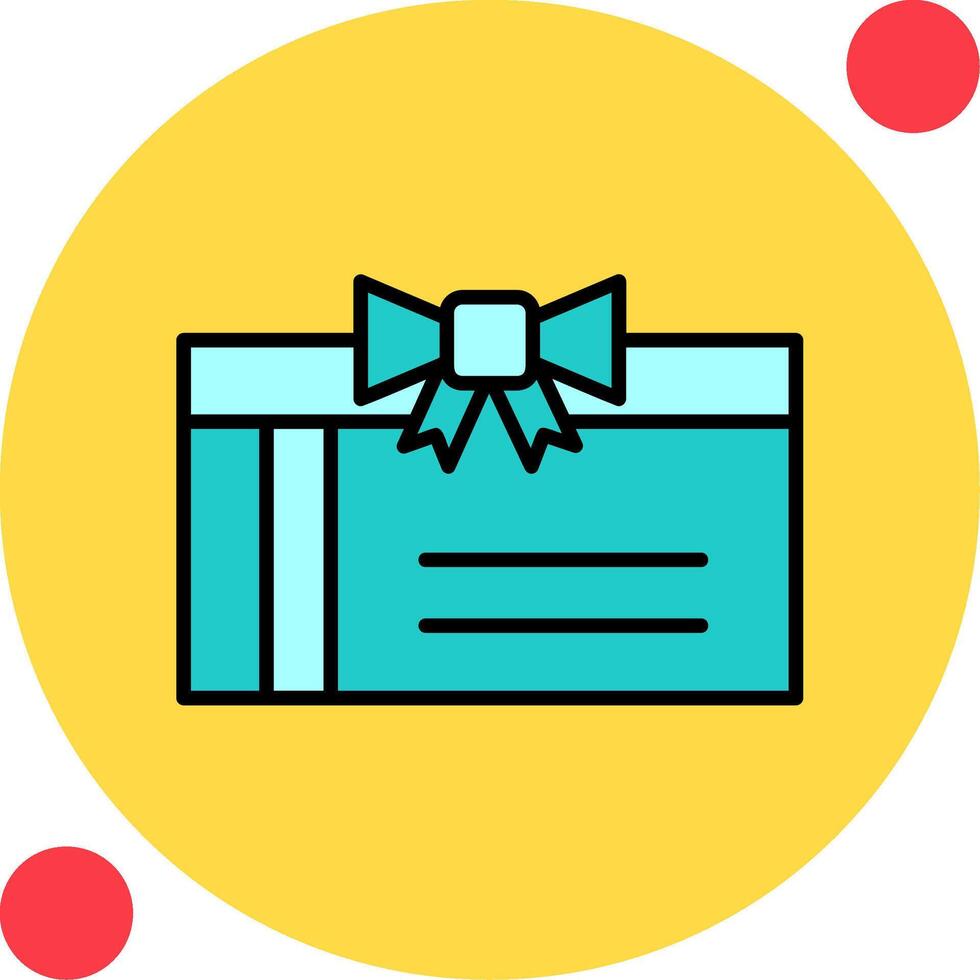 Gift Card Vector Icon