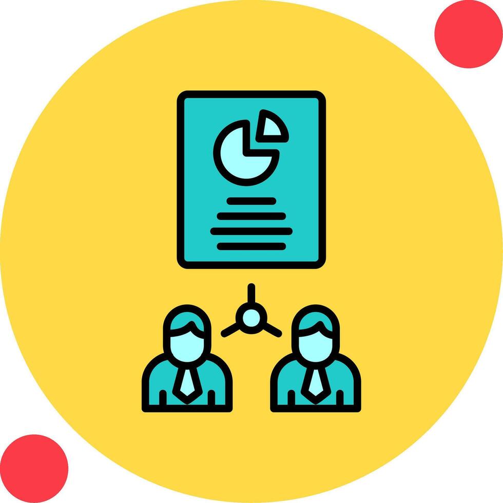 Work Distribution Vector Icon