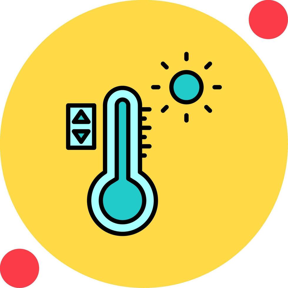 Temperature Control Vector Icon