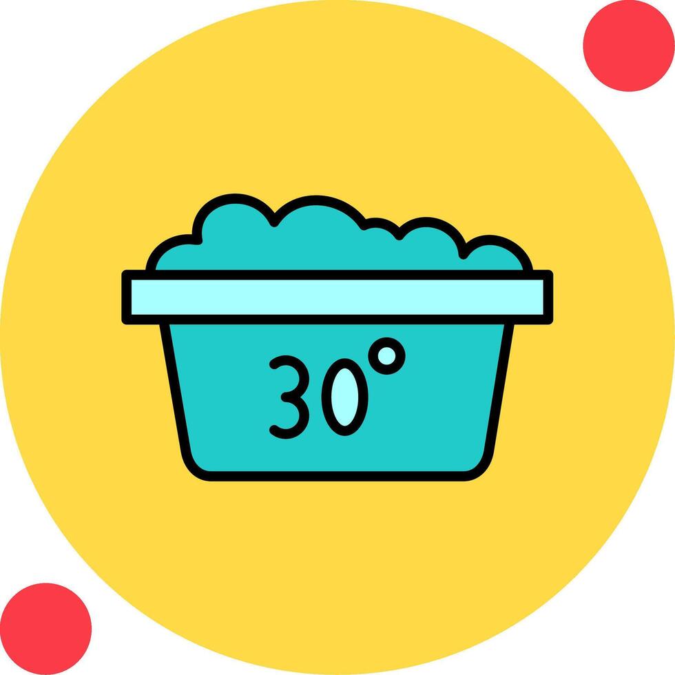 Wash Cold Vector Icon