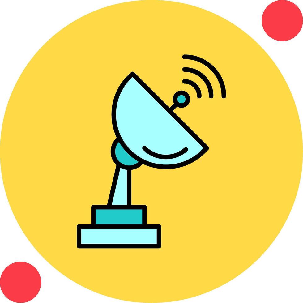 Satellite Dish Vector Icon