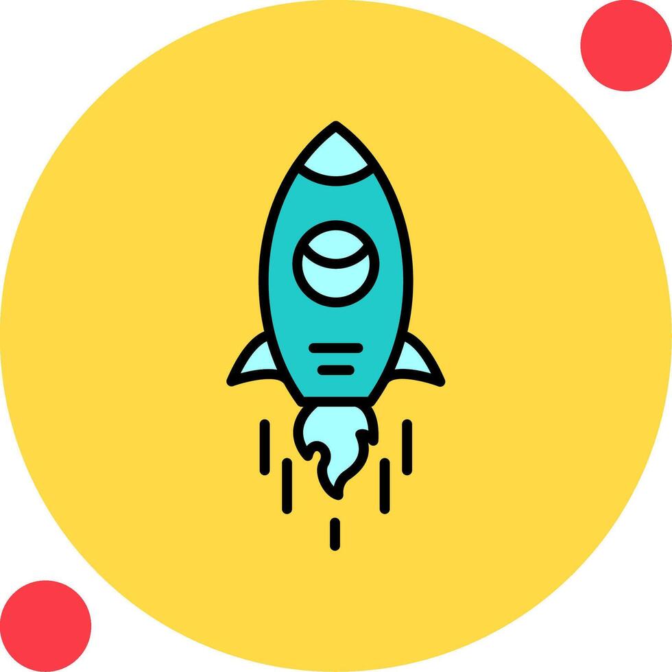 Spaceship Vector Icon