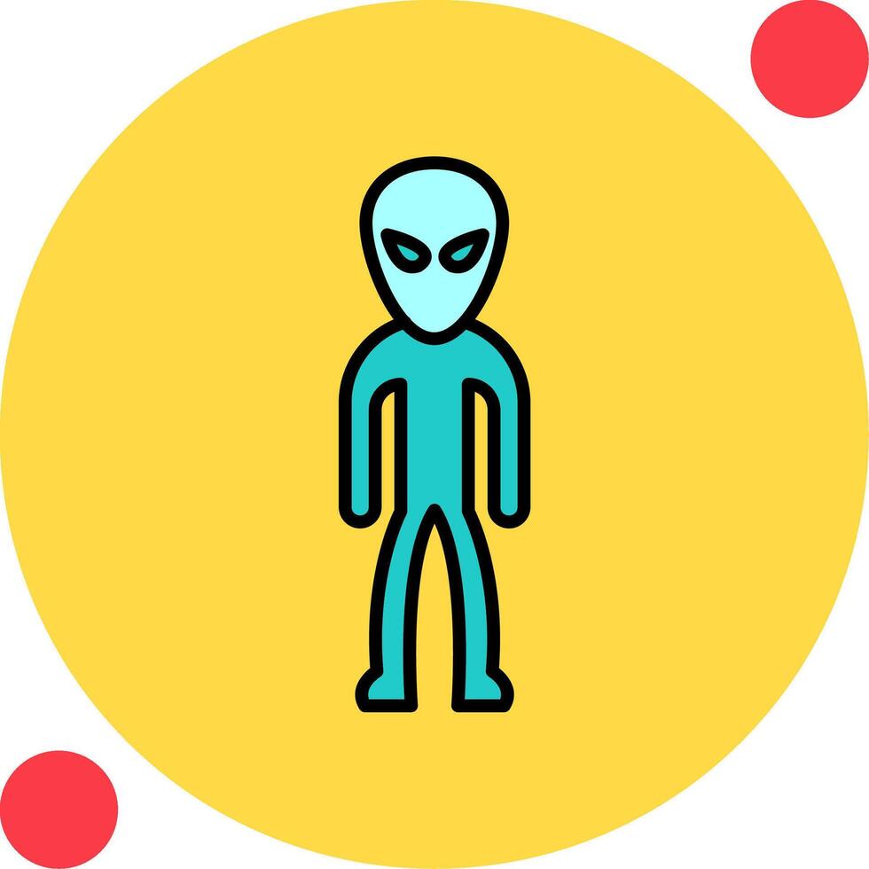 Alien Vector Icon