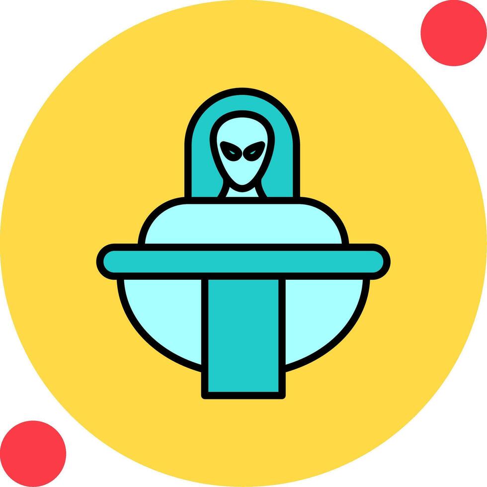 Spaceship Vector Icon