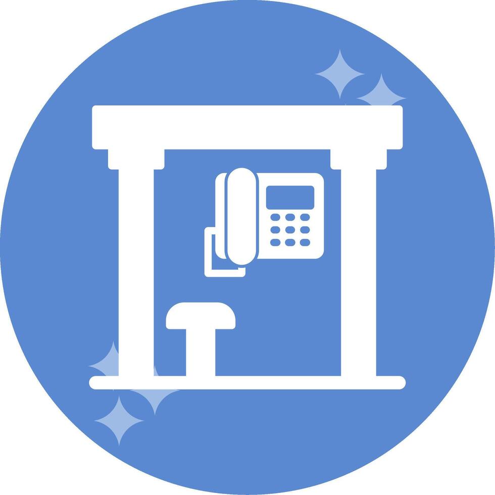 Telephone Box Vector Icon
