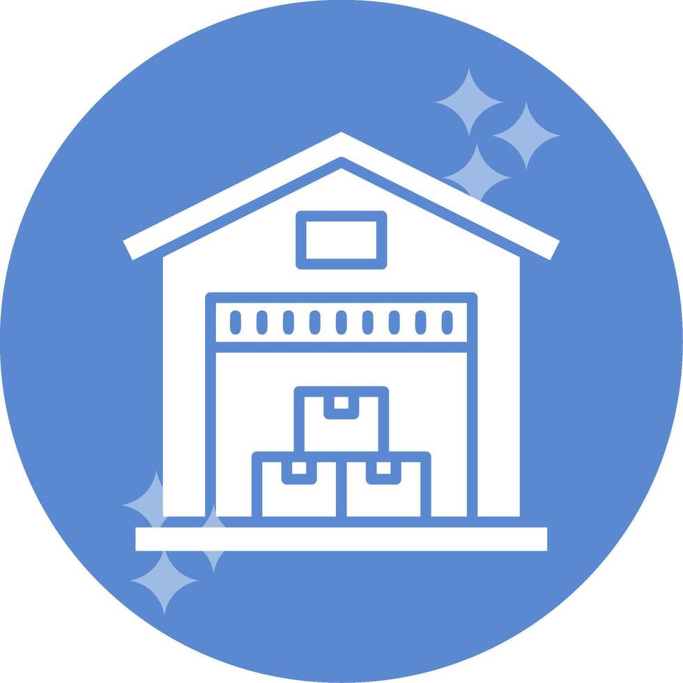 Warehouse Vector Icon