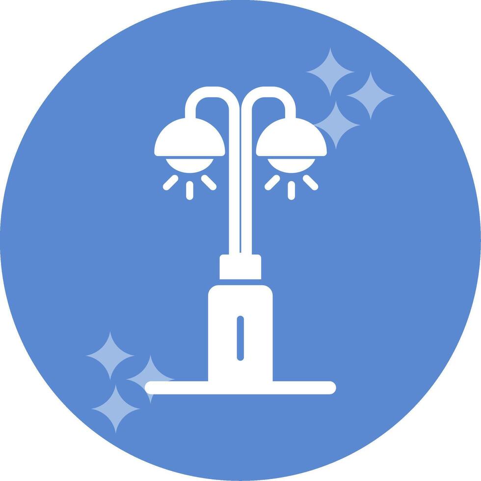 Park Lamp Vector Icon