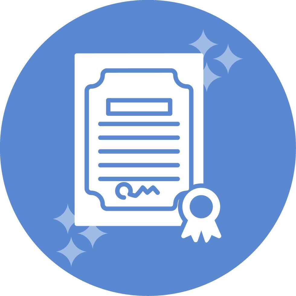 Certificate Vector Icon