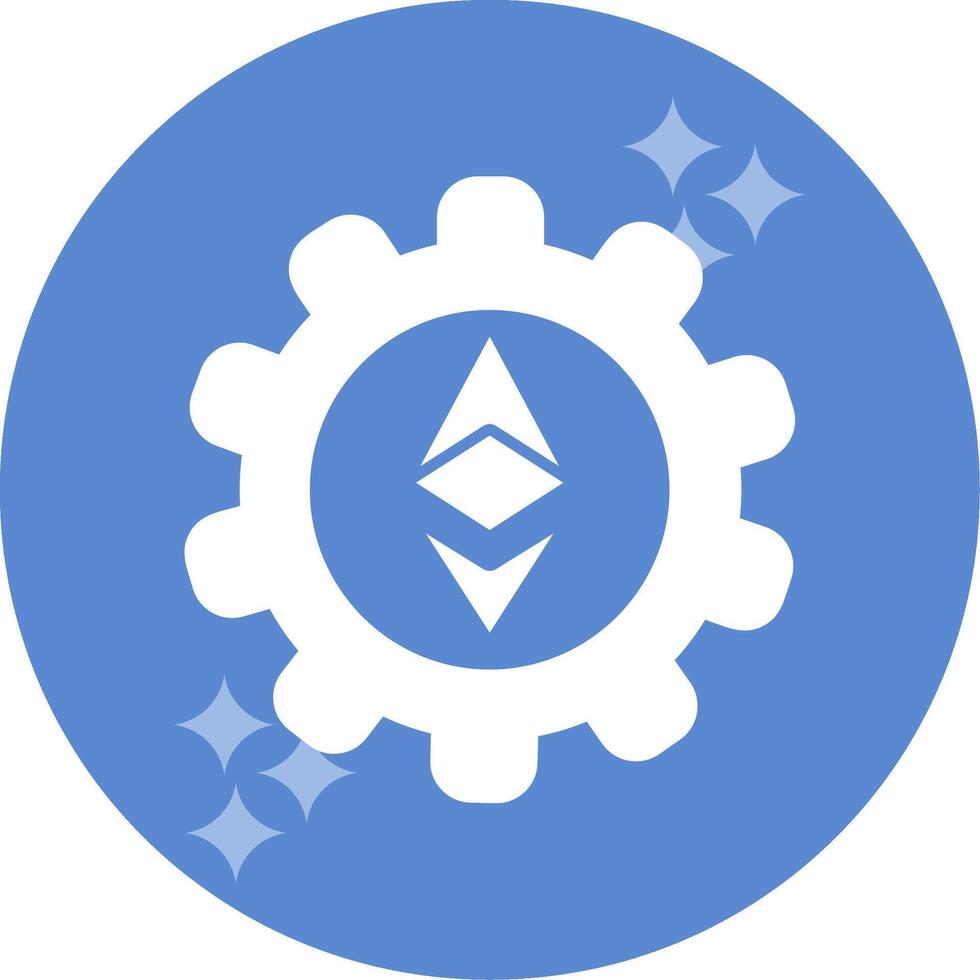 Ethereum Setting Vector Icon