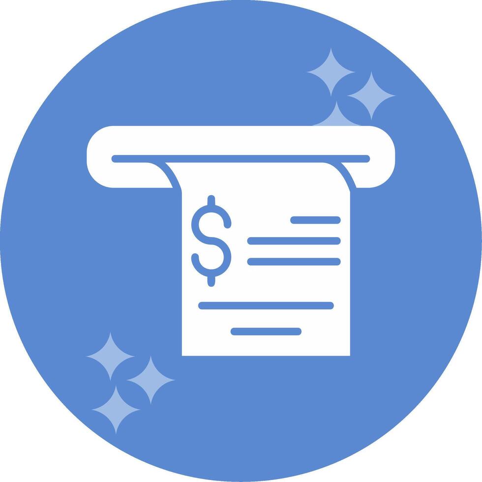 Receipt Vector Icon