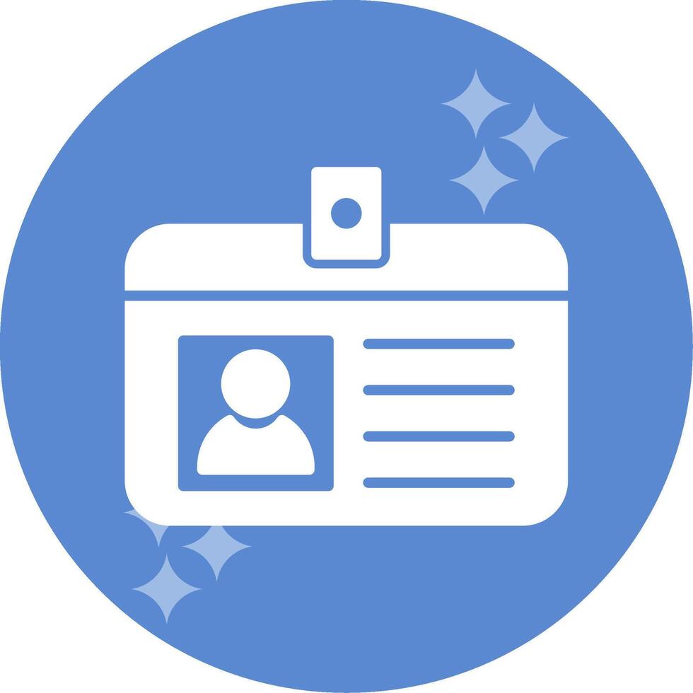Identification Card Vector Icon