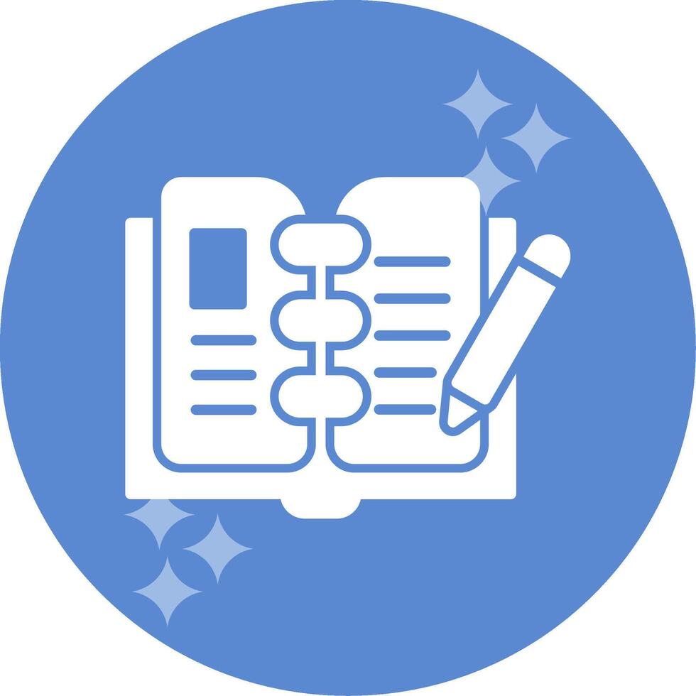 Book Reading Vector Icon