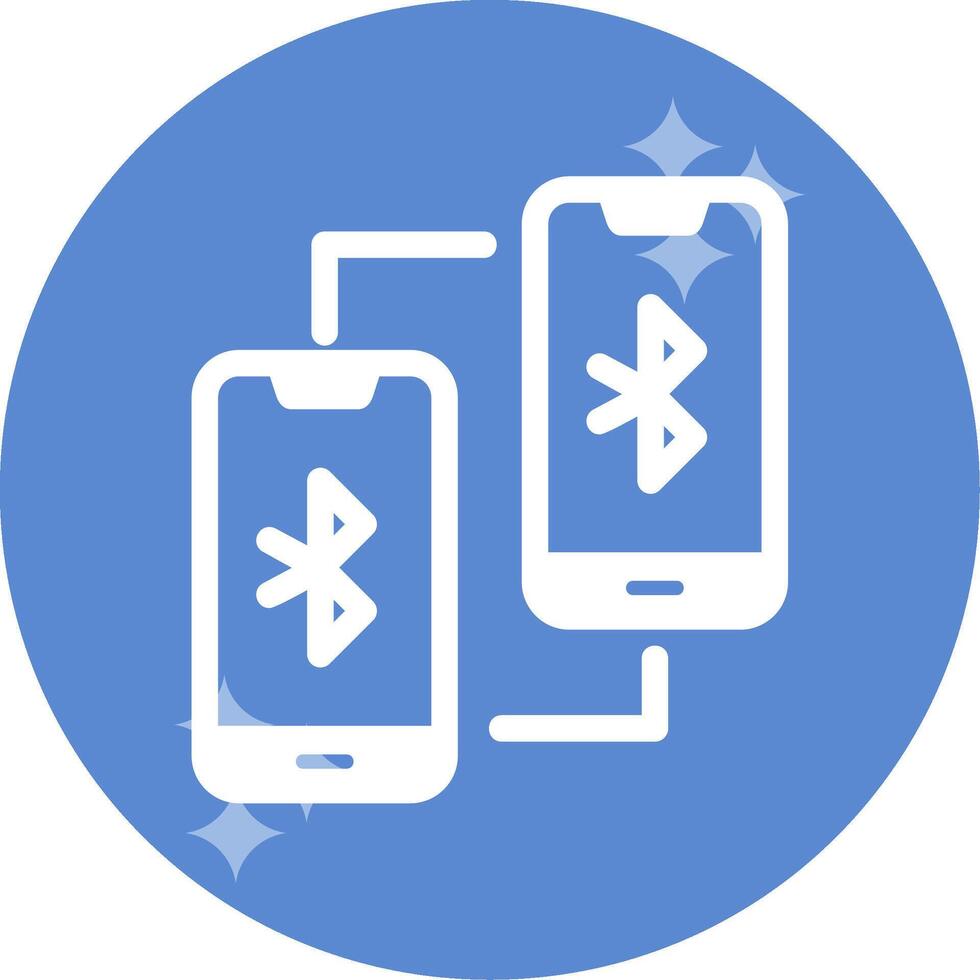 Phone Bluetooth Connected Vector Icon