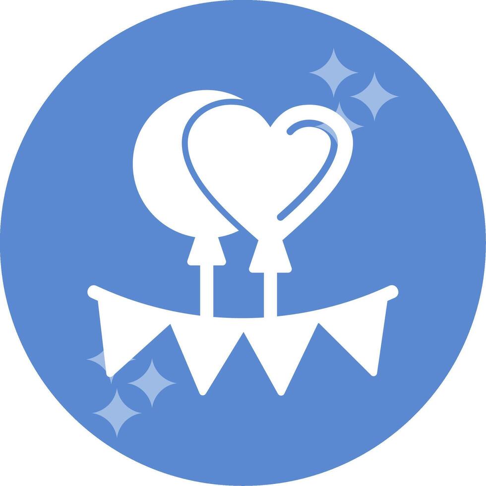 Balloons Party Vector Icon