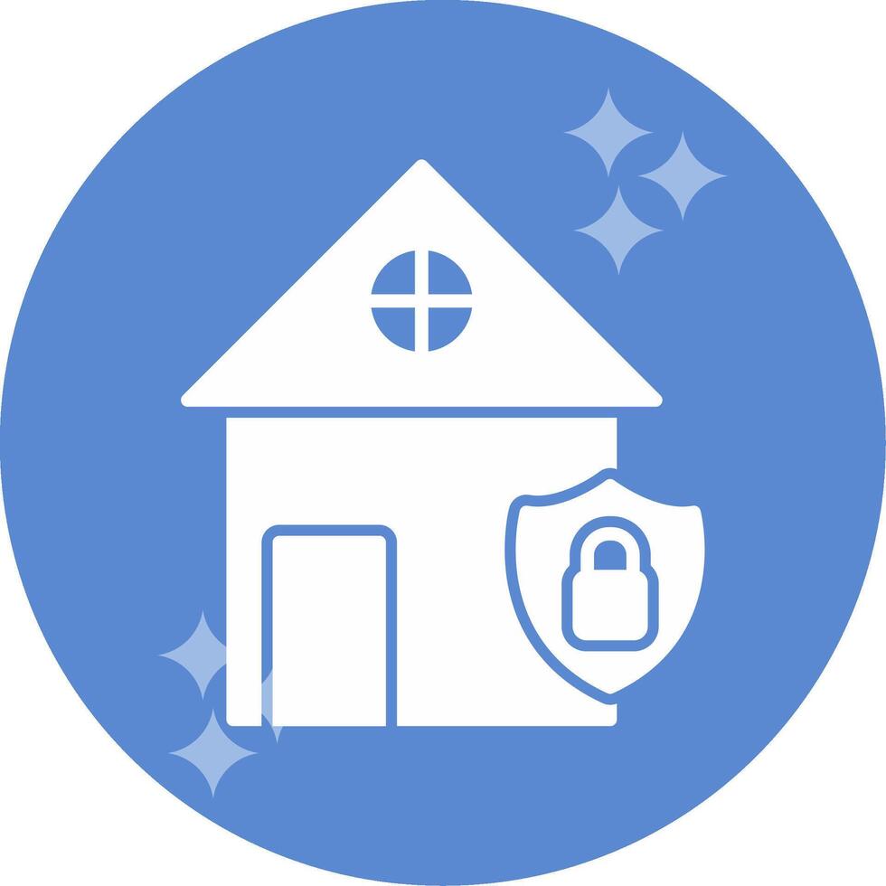 Home Security Vector Icon