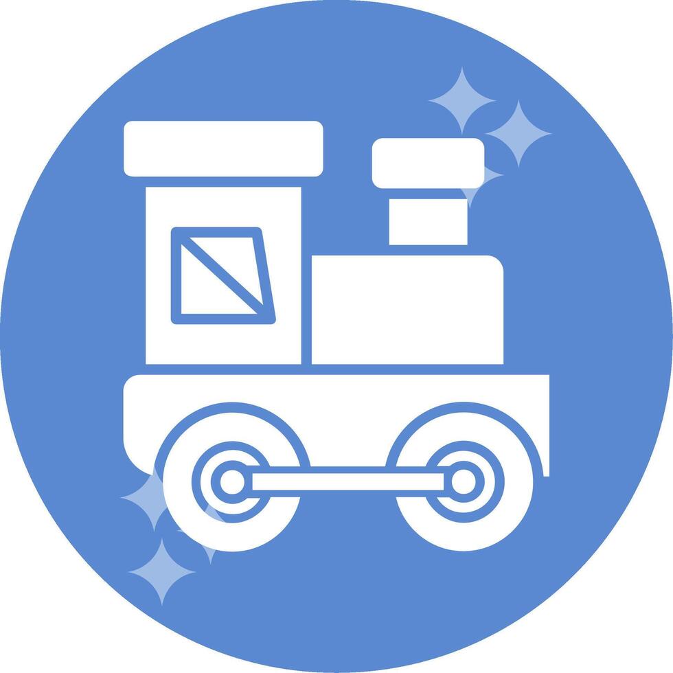 Baby Train Vector Icon
