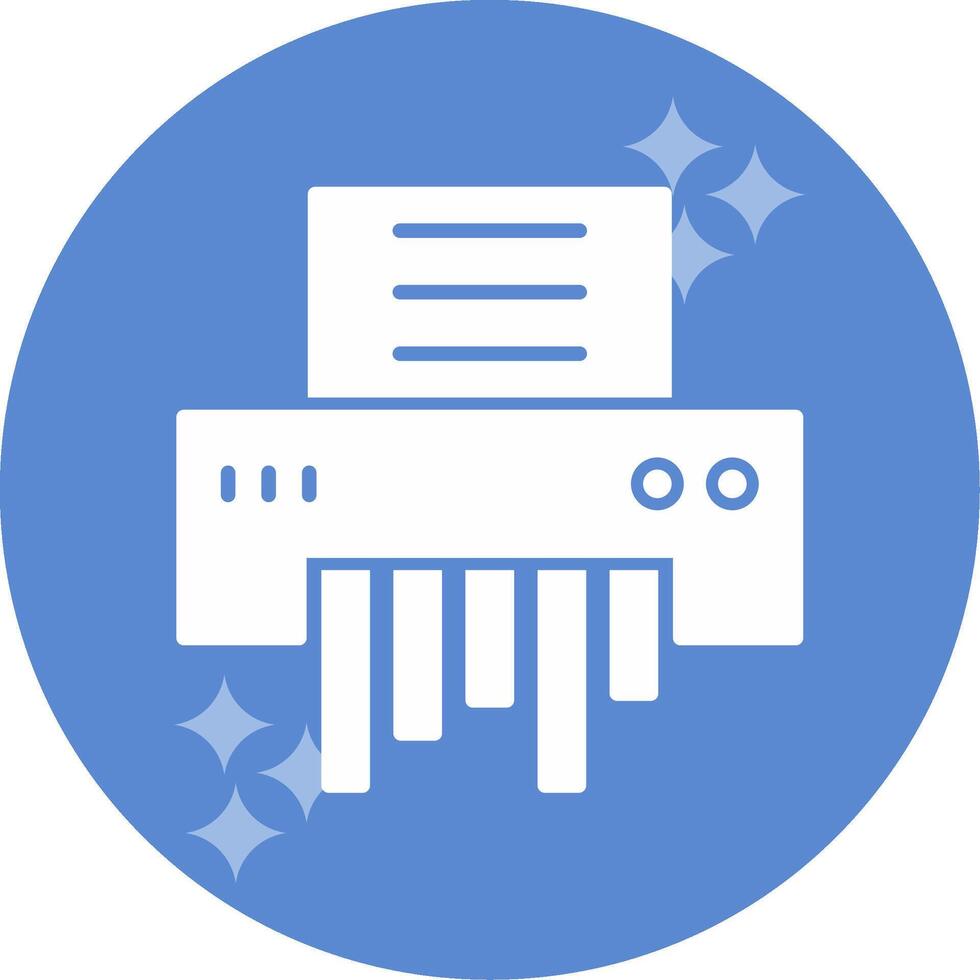 Paper Shredder Vector Icon