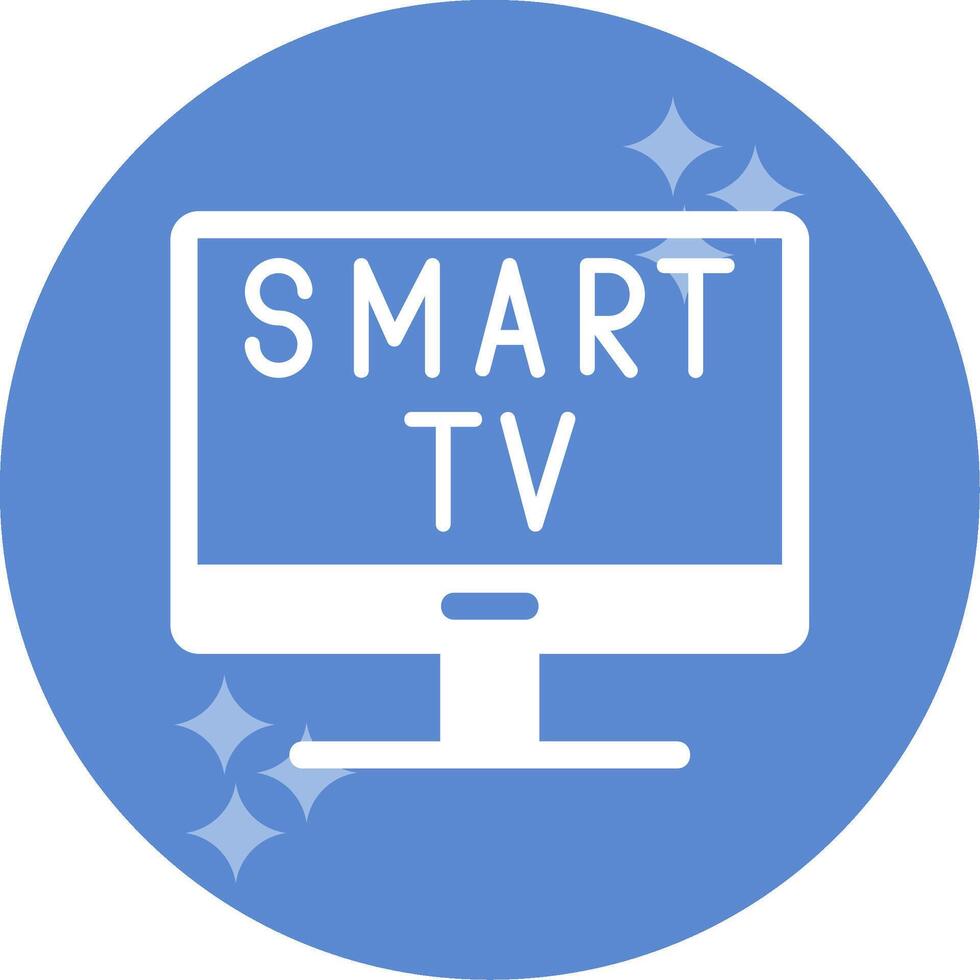 Smart Tv Vector Icon