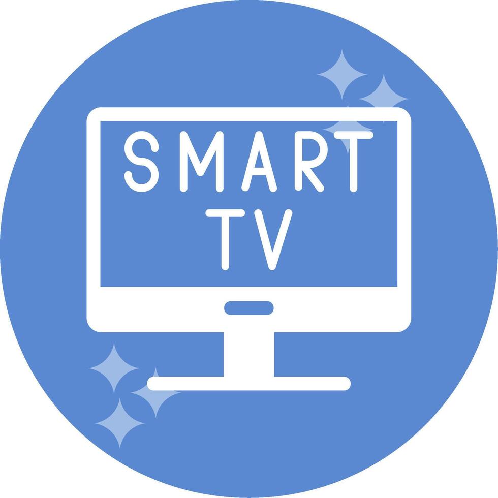 icono de vector de smart tv