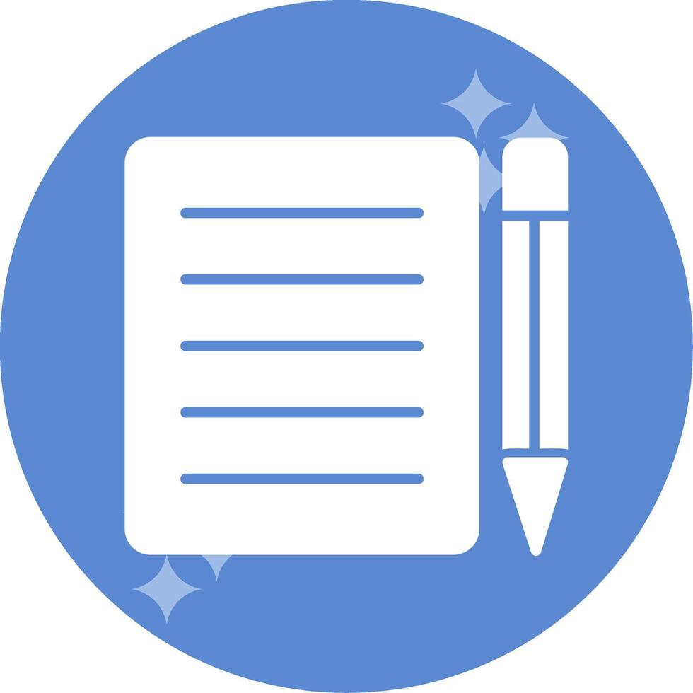 Note Pad Vector Icon