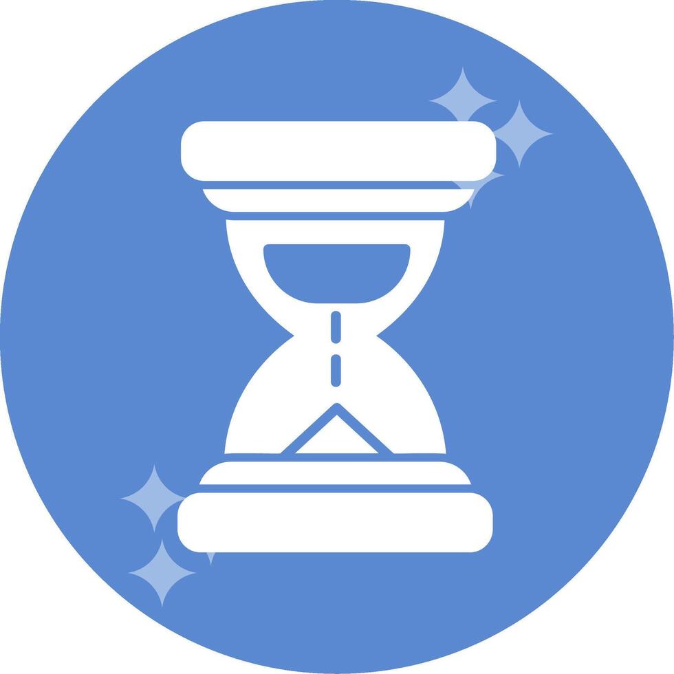 icono de vector de reloj de arena