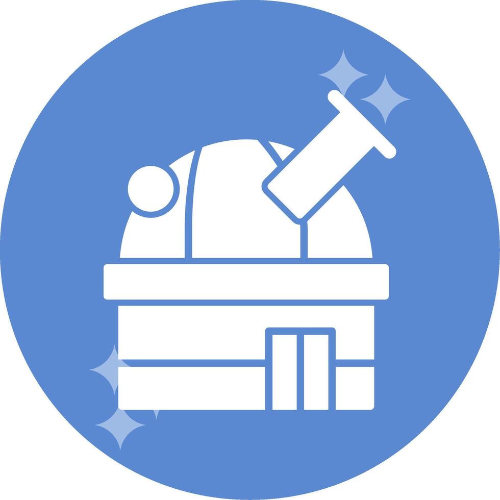 Space Observatory Vector Icon