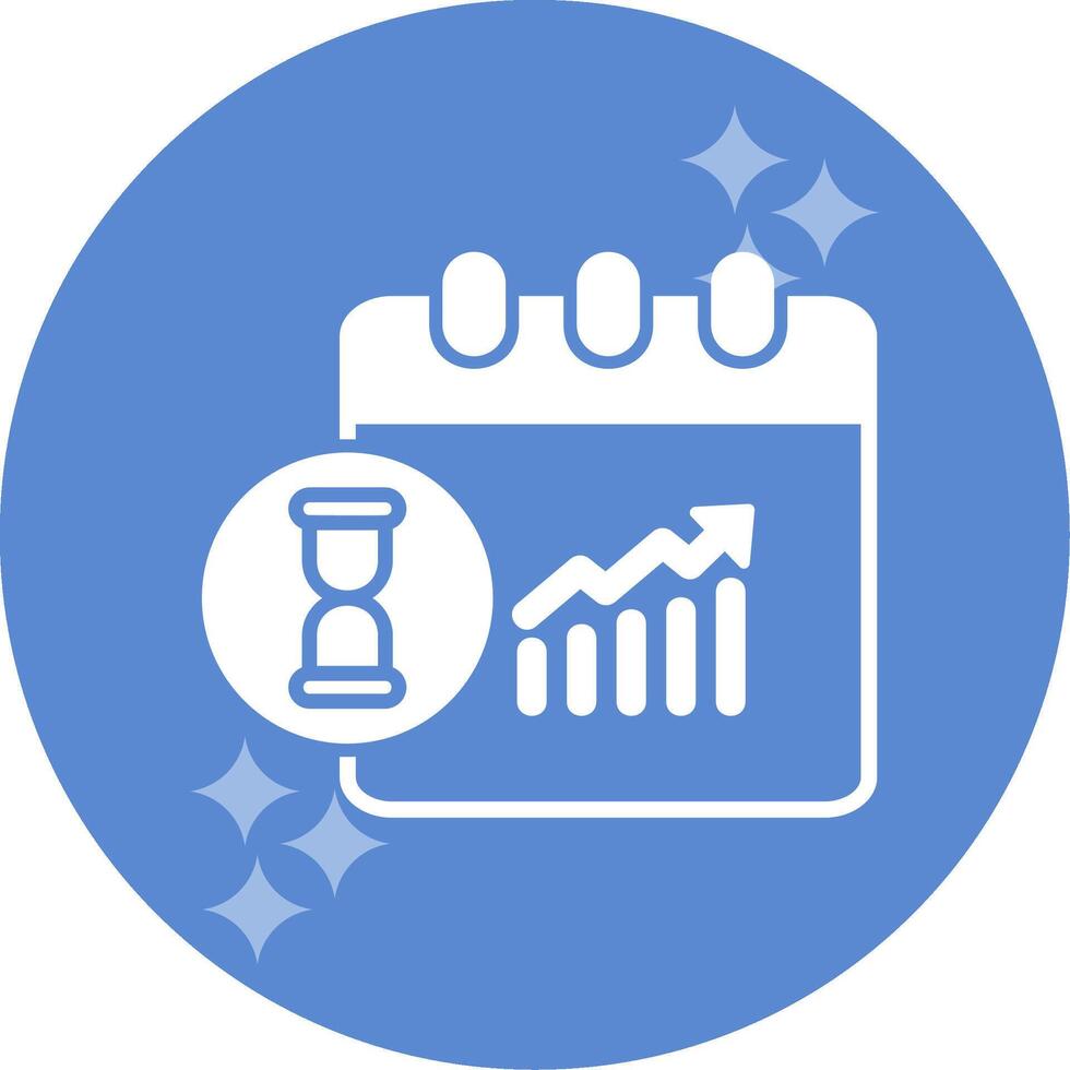 Work Dead Line Vector Icon