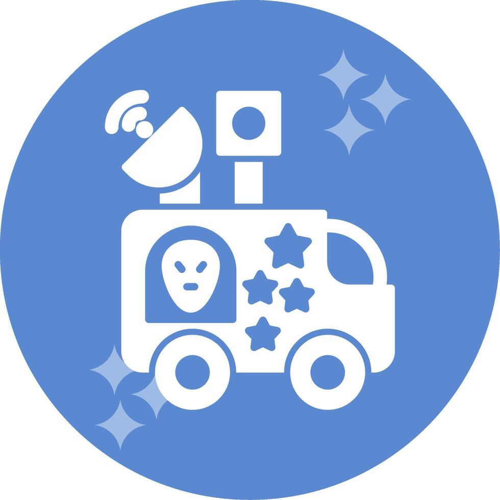 News Van Vector Icon