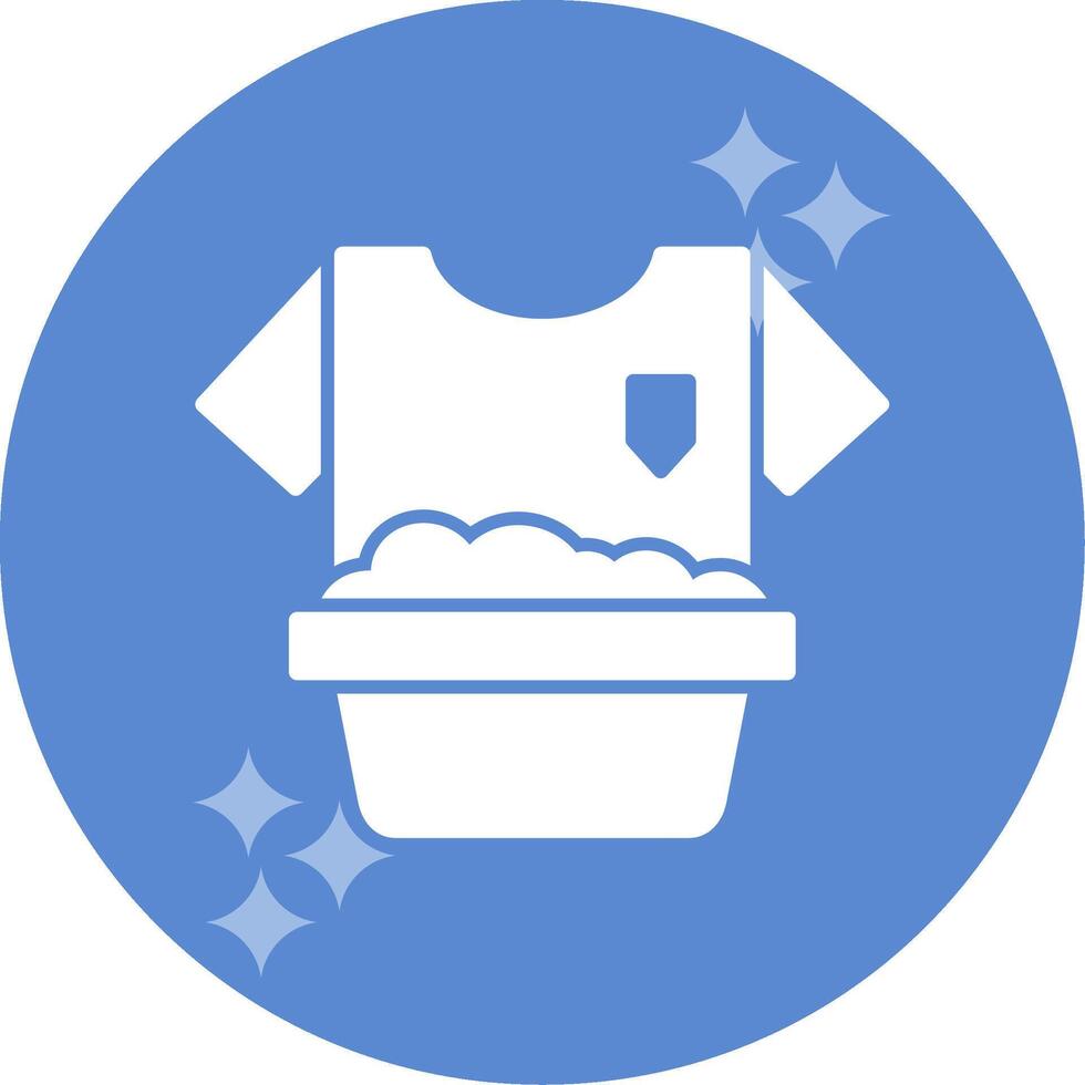Washing Clothes Vector Icon