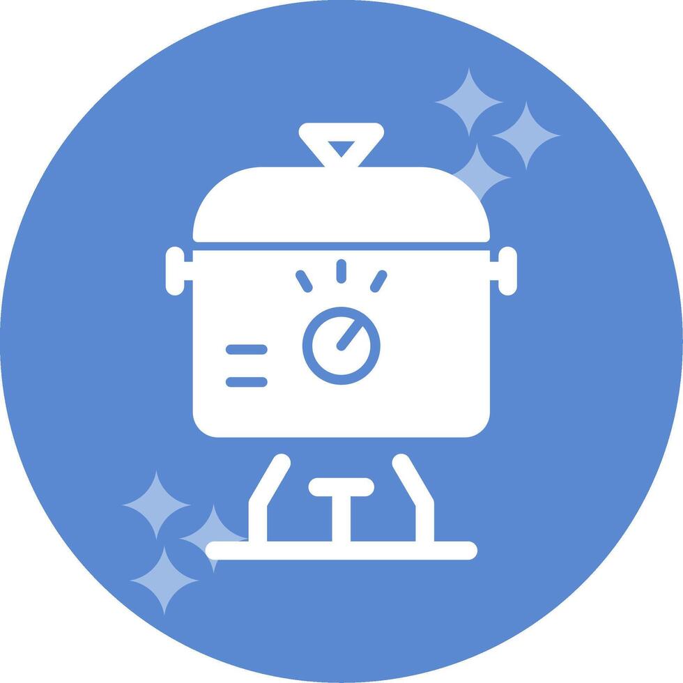 Slow Cooker Vector Icon