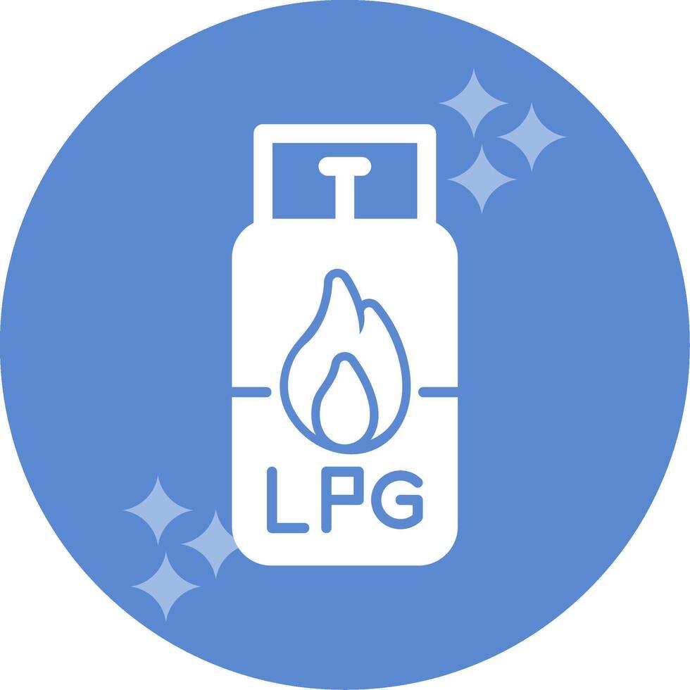 Gas Cylinder Vector Icon