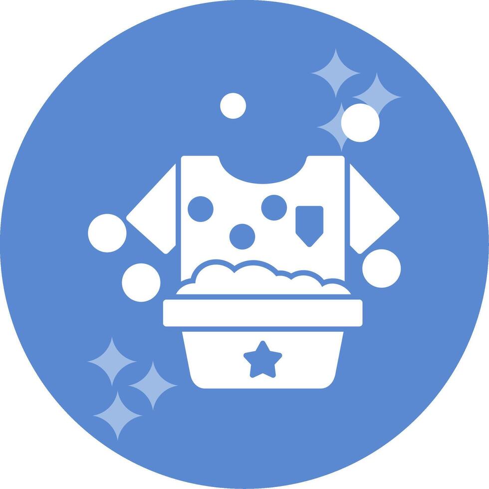 Washing Clothes Vector Icon