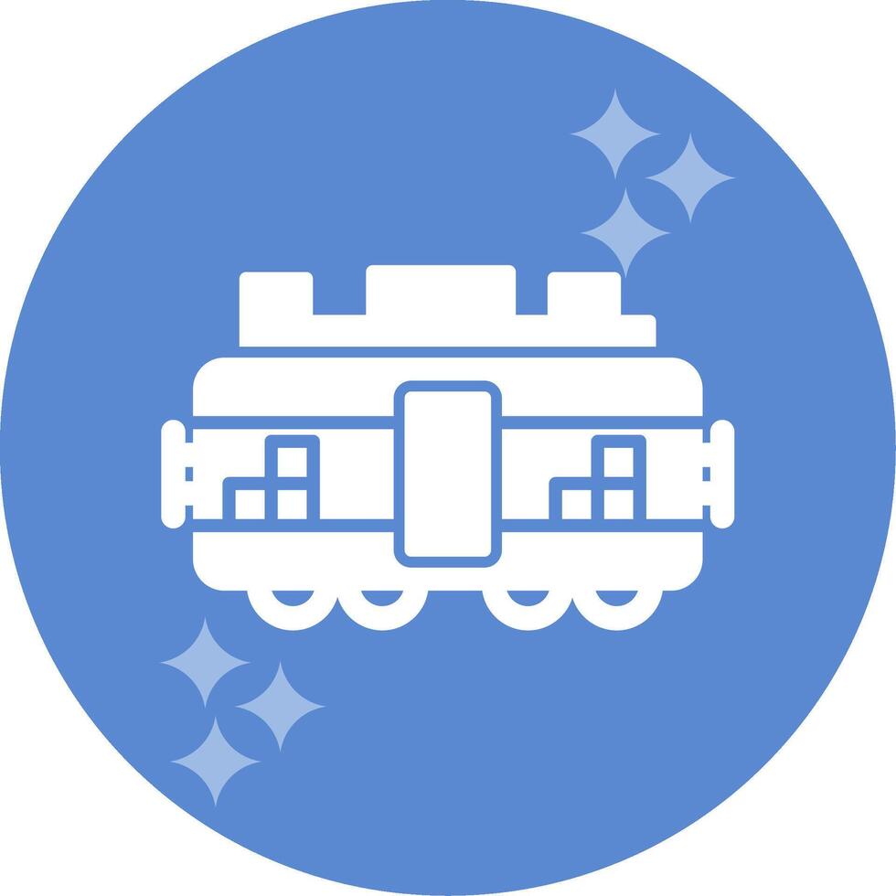 Train Cargo Vector Icon