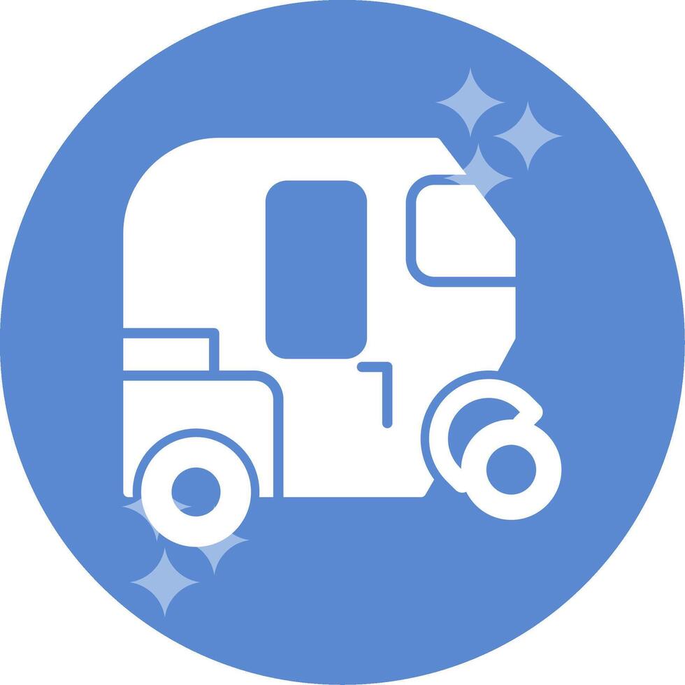 Tuk Tuk Vector Icon