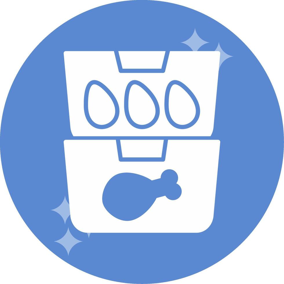 Food Containers Vector Icon