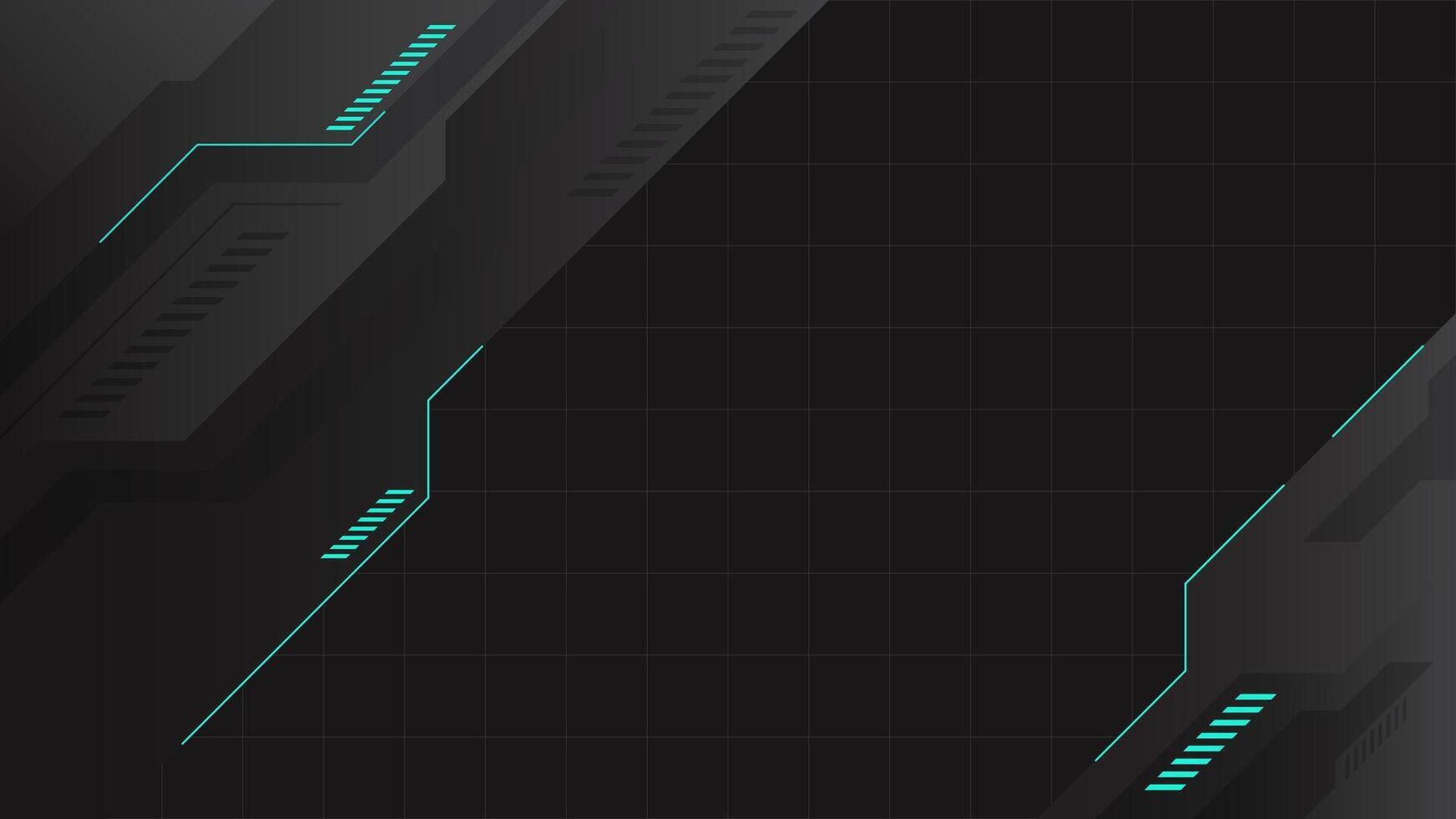 abstract futuristic background with cyberpunk style design vector