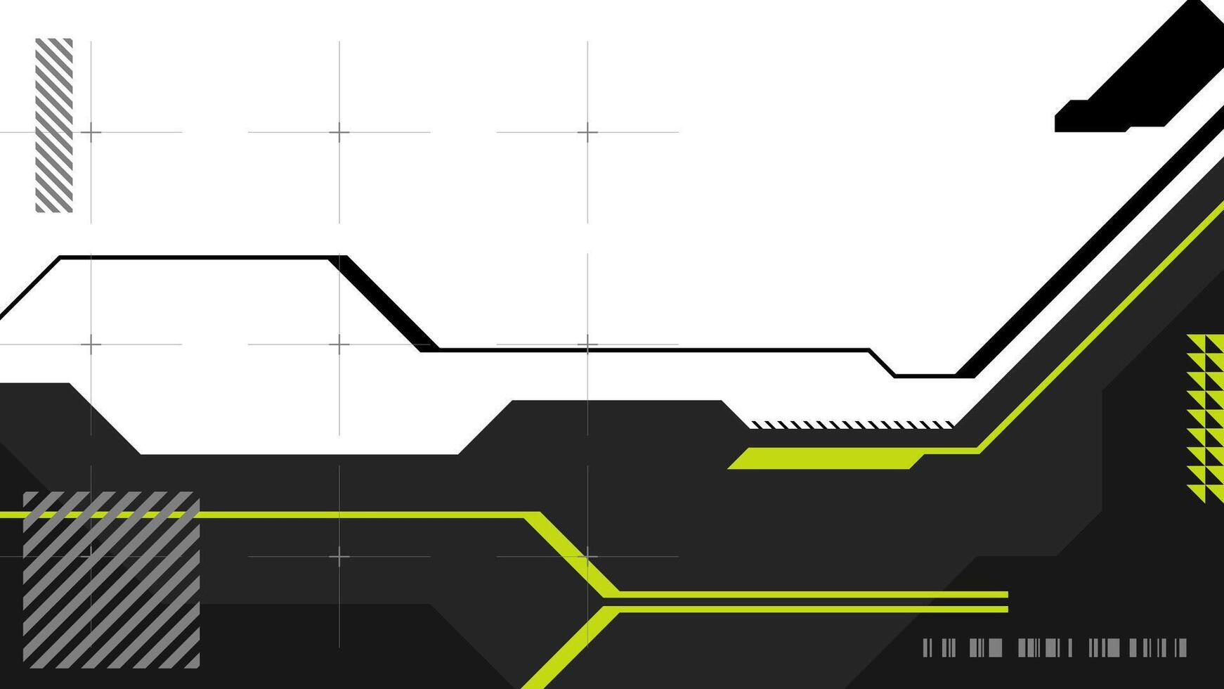 sencillo moderno tecnología antecedentes con plano estilo vector