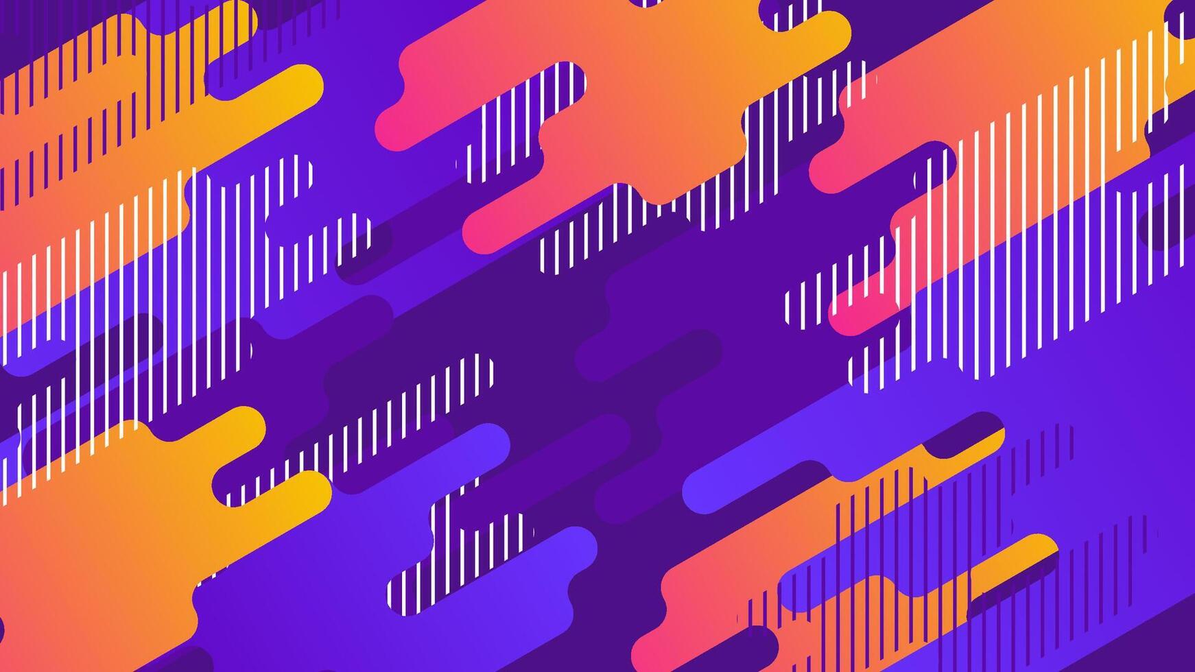 abstract geometry background with vibrant and colorful gradient color vector