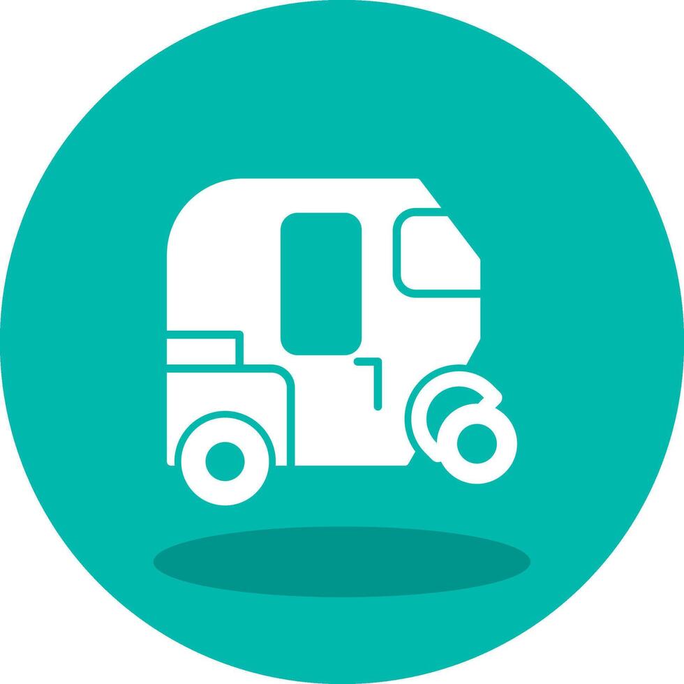 Tuk Tuk Vector Icon
