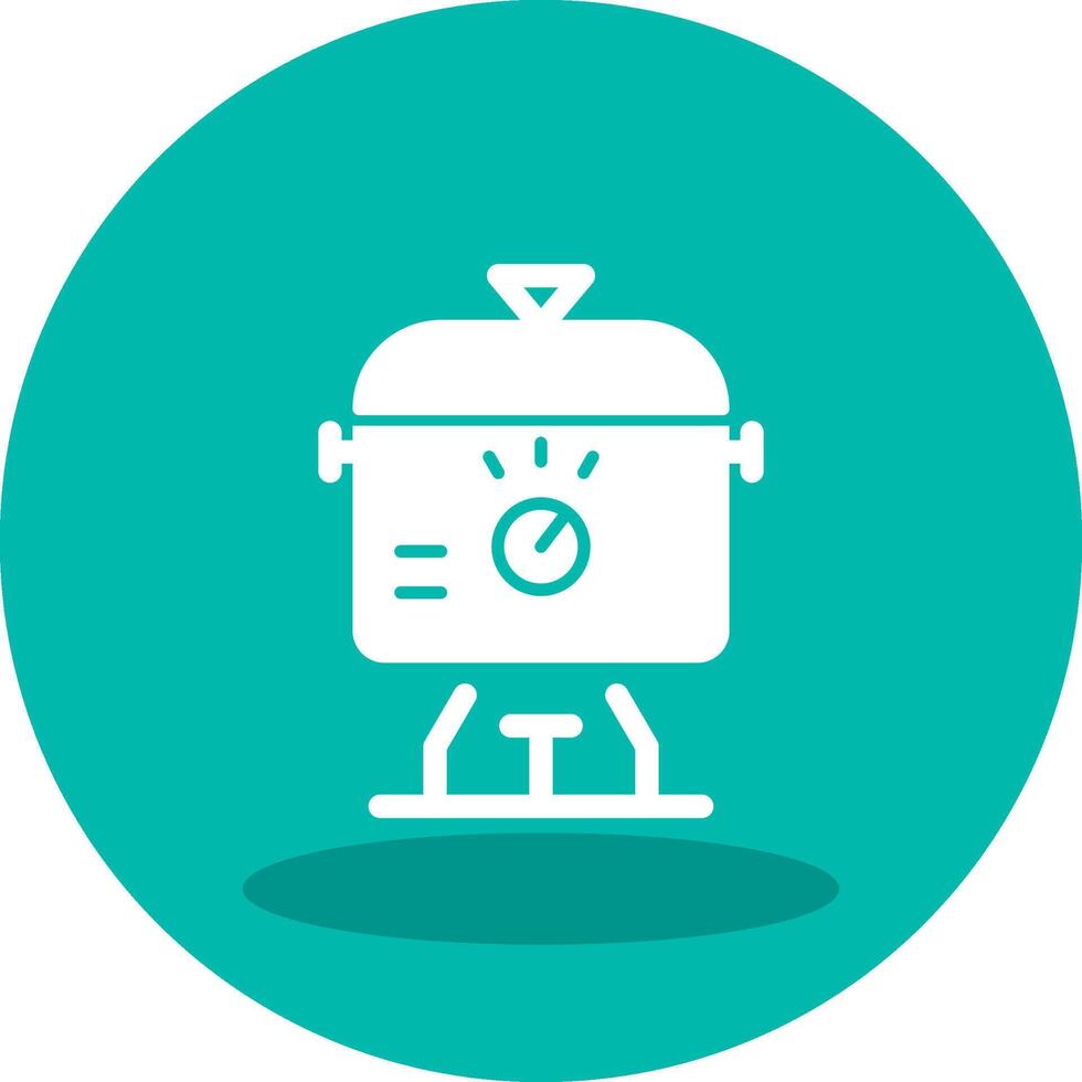 Slow Cooker Vector Icon
