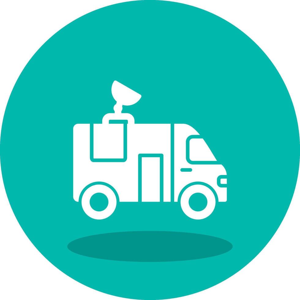News Van Vector Icon